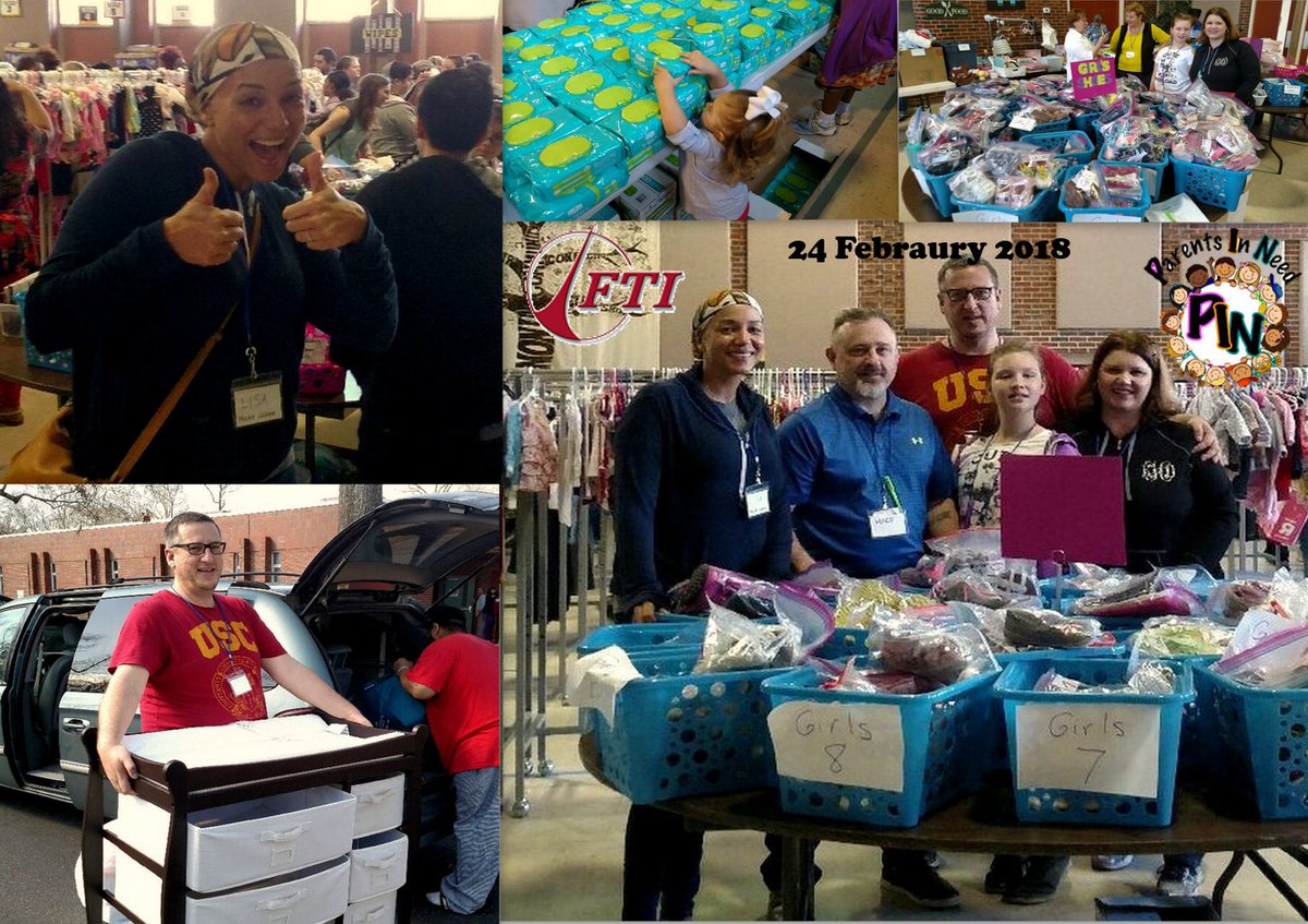 FrontierTechnol's tweet photo. FTI Chesapeake employees were honored to participate in
Parents in Need's Annual Outreach. From diapers and clothing, to man
hours and muscle, FTI staff excitedly shared their resources for an event that
touched the lives of over 900 children! #Charity #GivingAHelpingHand https://t.co/IHetcG55oJ