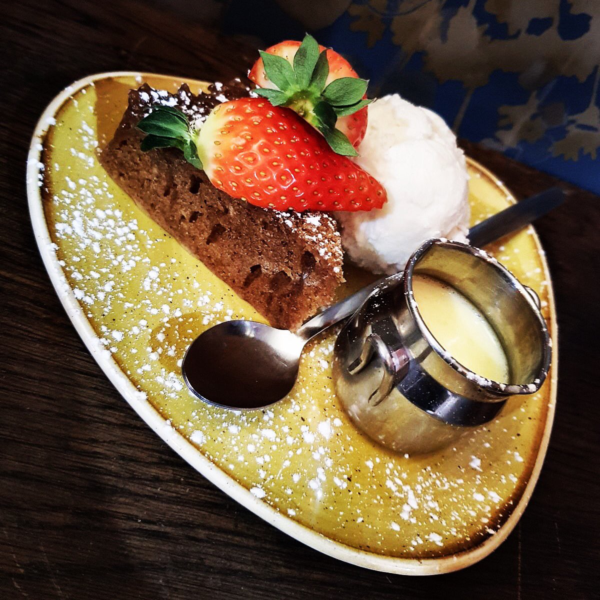 LoungePenrith's tweet photo. | Steamed Asian Cake | 🍰
With white chocolate and coconut sauce and vanilla ice cream #loungepenrith #dessertspecials #treatday https://t.co/MxvmuMSbLT