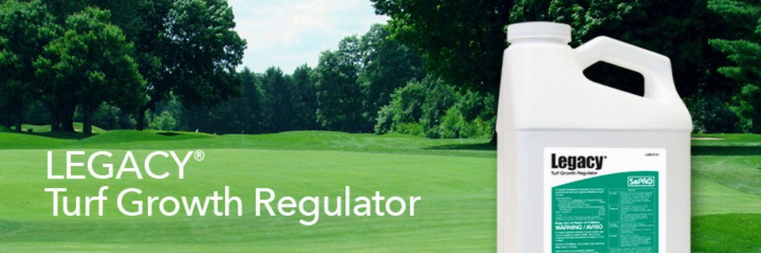 Legacy: GREAT Plant Growth Regulator.
Downfall: Low PGR rates make a 2.5 gal jug limited to courses with larger acreages and larger budgets.

NOT ANYMORE. SePRO listened.

Coming exclusively to D&amp;K this spring Legacy in 1 gal jugs. Agency priced.

Try out this excellent PGR soon!