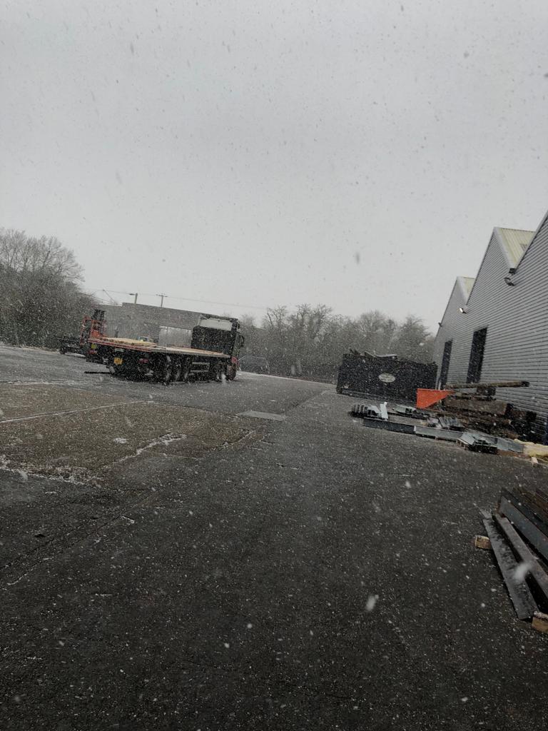 The #BeastFromTheEast wont stop us from making sure our customers get their #Steel on time every time!

#AGP #Steel #FirstClass #Service