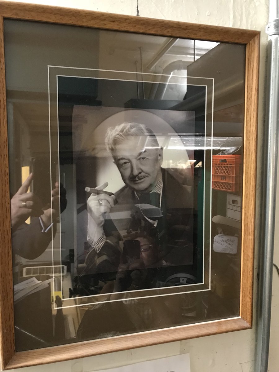 MJFAIA89's tweet photo. Portrait of John Evenson the architect of the Tampa Theatre (photo in the basement of TT) and the creator of Atmospheric Movie Theatre Design - and Tampa is very fortunate to have one of his greatest works still in operation @Tampasdowntown, @CityofTampa, @ https://t.co/0TpsLj5ePN