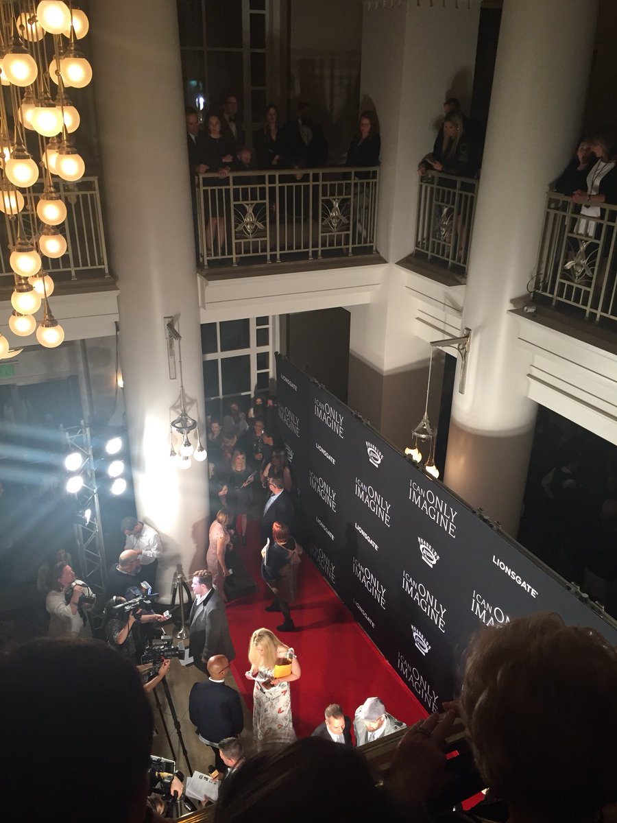 MattDickerson's tweet photo. Some pics from the #icanonlyimagine Red Carpet event last night. https://t.co/KS2WYQny5H