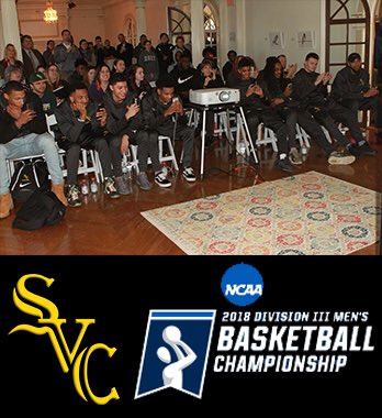 SVCMensBball's tweet photo. #SVCBasketball and fan’s reactions to yesterday’s NCAA Selection Show! • MATCHUP - Friday, March 2 - 7:30PM vs. Wesleyan at Wesleyan University
#LetsGoSVC #SVCPride #Wreckage #SelectionShow  #NECCChampions #NCAAbound #MarchMadness #LetsDance #d3h @theSVCAthletics https://t.co/5VP8Iau65C