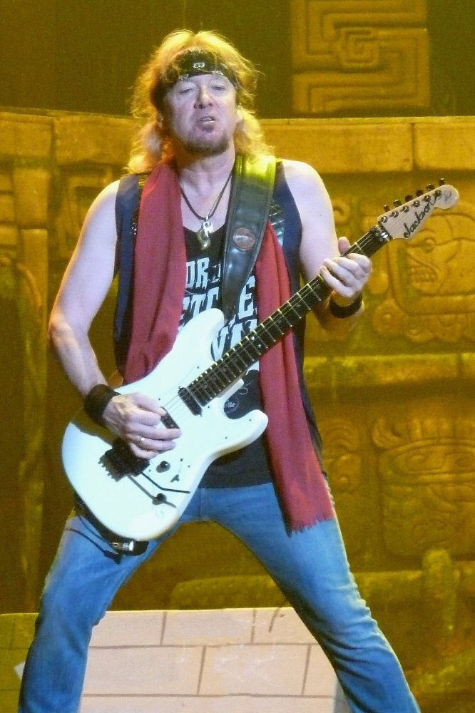 Happy birthday to the legend MR.Adrian Smith MAIDEN The Irons     