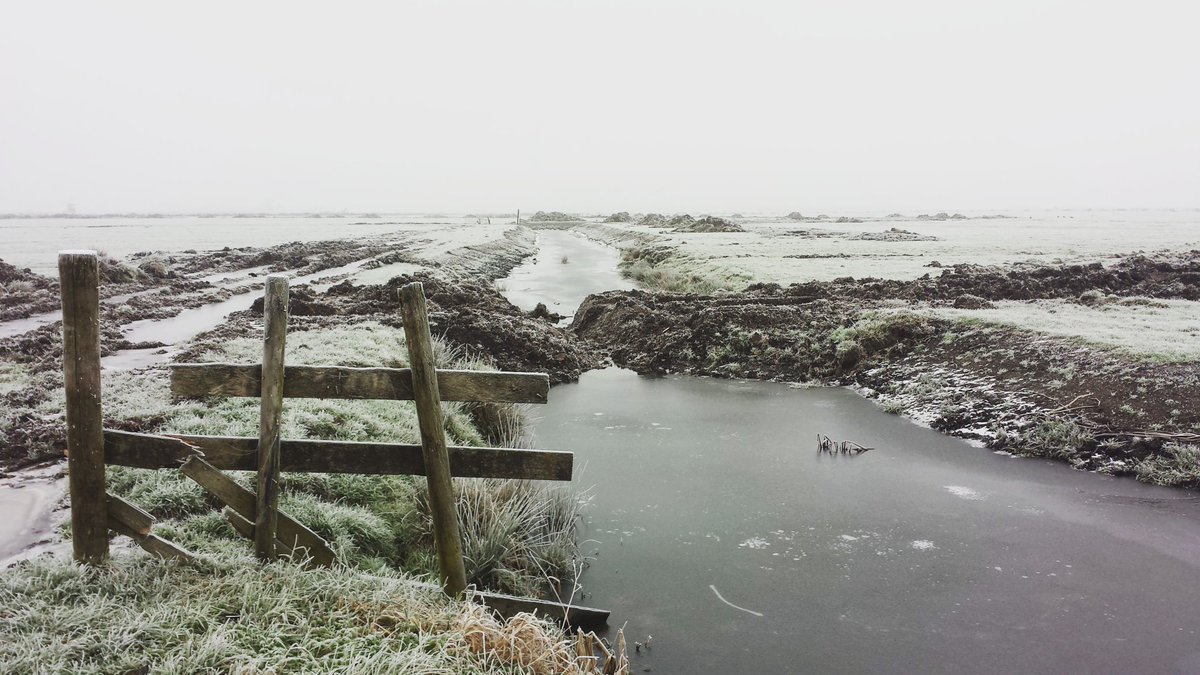Friesland, waar de hashtags nog gewoon van hout zijn. #schaatsen