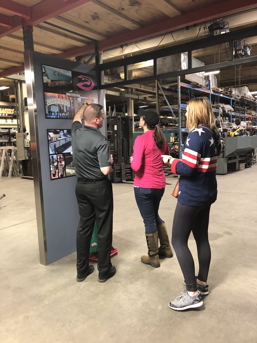 bomarind's tweet photo. Great to have your Indy office come tour our shop, @HitchcockDesign ! We could see those creative gears going as they asked great questions about material, machinery, and our capabilities. We look forward to working with you again soon! #IntentionToDetail #shoptour https://t.co/UfG3AHkdvT