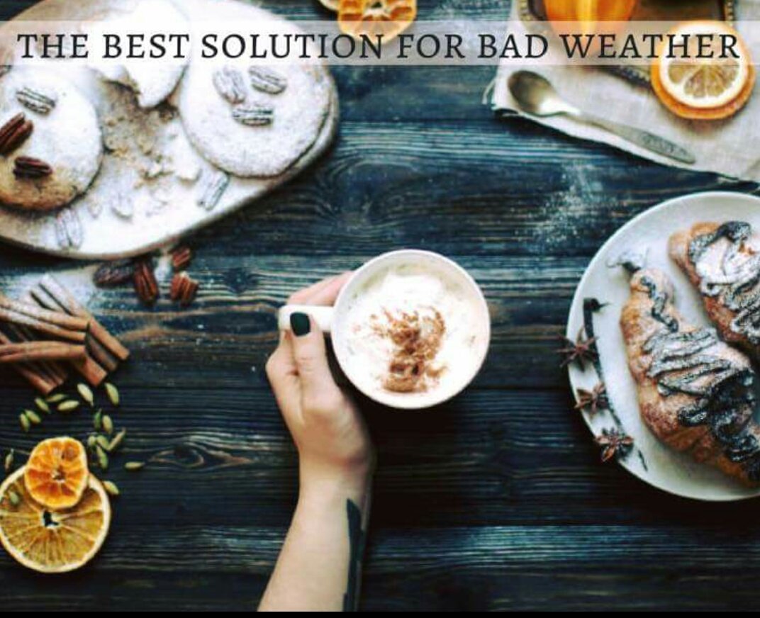 Lavazza coffee. Freshly baked pastries. Homemade soup &amp; a sandwich! All from DF, All are perfect for this weather. #homemade #snow #lunch #Coffee #bread #Stalybridge #Manchester