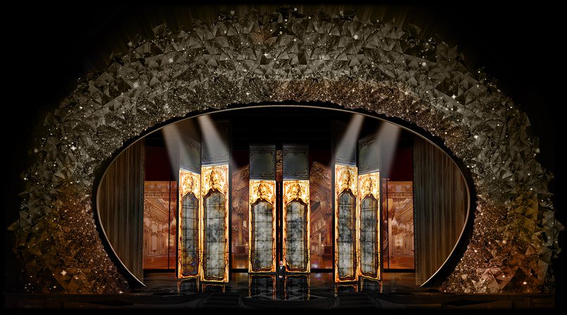 Disneyfan9523's tweet photo. Here Is An Sneak Peak At This Years Oscars Stage For The 90th Annual Academy Awards! #Oscars90 https://t.co/GyYTw18yyo