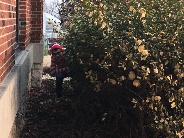 CYKC_EHS's tweet photo. Everyone always asks "Where's Waldo? But no one ever asks how's Waldo..." #AmeriCorps member @AbeFernandez47 is toon-ing out as Waldo (or Wally if you really want to get serious about this) for Cartoon Day for #NorthWingWeek #makebetterhappen https://t.co/M5QewSkfFD