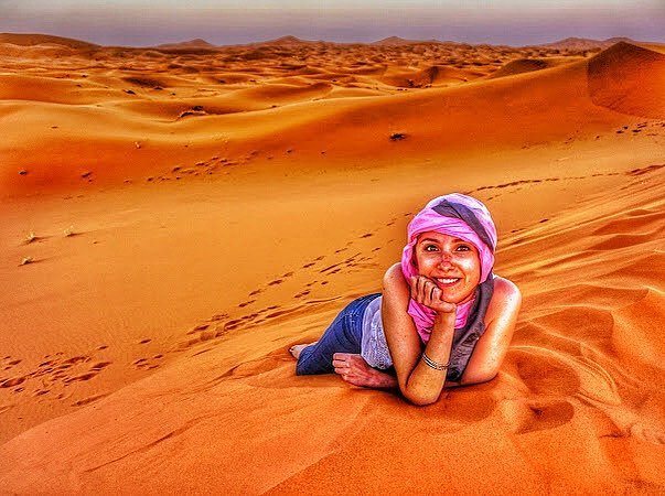 GoToMoroccoo's tweet photo. Sahara Desert, #Merzouga 😍
Photo credit: wanderingtooth 
#travel #sahara #morocco #photography #worlderlust #beautifuldestinations #travelgirls #landscape #sunset https://t.co/JULuYquaTa