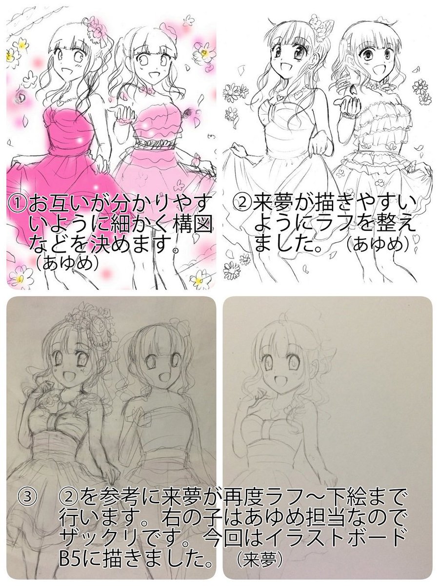 あゆめ 来夢さん Raimu0x0 とのゆかりん誕生日合作イラストのざっくりメイキングです ゆかりんといえばやはりピンク 愛を込めてプレゼントボックスに入れてきました W ゆかりん たくさんの思い出をいつもありがとう 田村ゆかり生誕祭18