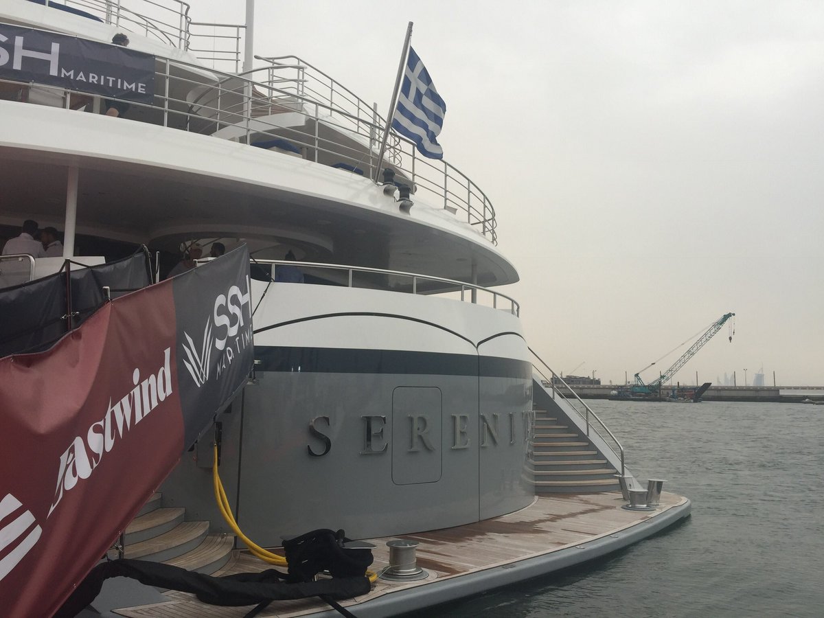 DubaiEye1038FM's tweet photo. The Dubai International Boat Show is now well under way at Dubai Canal. Stay tuned for the latest from the region’s biggest boating event. #DIBS #DIBS18 https://t.co/2crXnCfRyJ