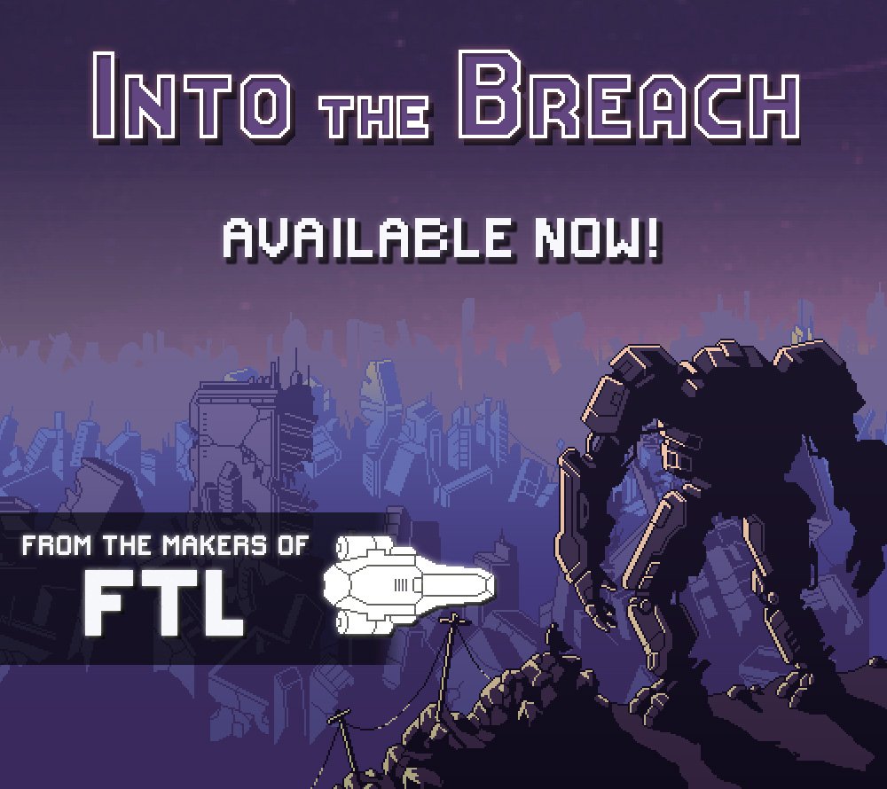 It's here! Into the Breach is now available!  subsetgames.com