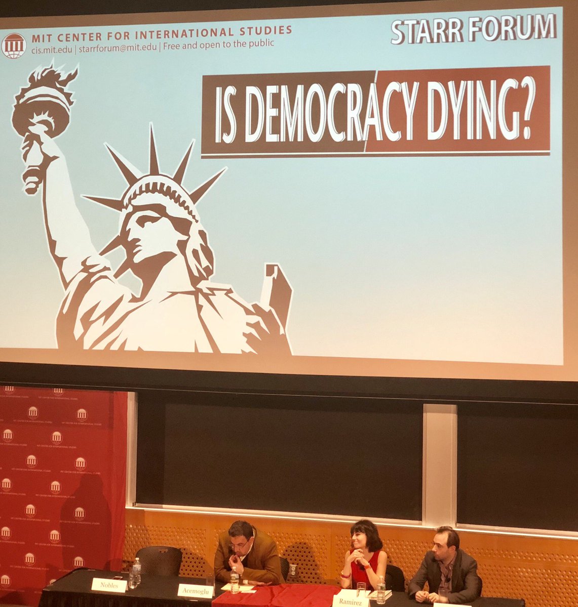 imtics's tweet image. #questioningdemocracy @Yascha_Mounk ‘for most Americans, a lot of the reason why they supported #liberaldemocracy has alaways been that it delivered for them’