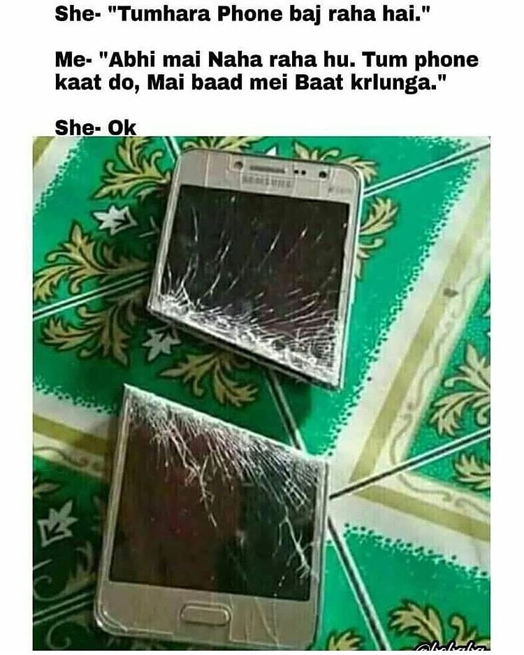 PriyaVarrier15's tweet photo. 😂😂😁
.
.
.
.
.
#hindimeme #memes #indianmeme #hindimemes #indianmemes #viralmemes #funnymemes #funny #fun #funnygram #textpost #vines #funnyjoke #hindijoke #viratkohali #salmankhan #bcbaba #bcbilli #dekhbhai #india #error69 #funnyvideo #failvideo #like4like #like4follow https://t.co/UI1lYMJGdR