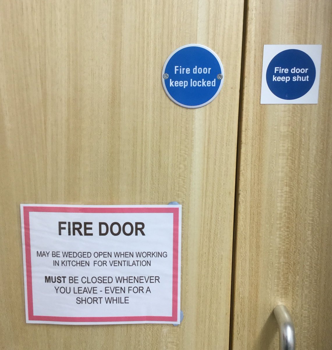 firedoorguy's tweet photo. So, let’s have a poll: acceptable or not?

I vote NO! https://t.co/skKqa2ts7G