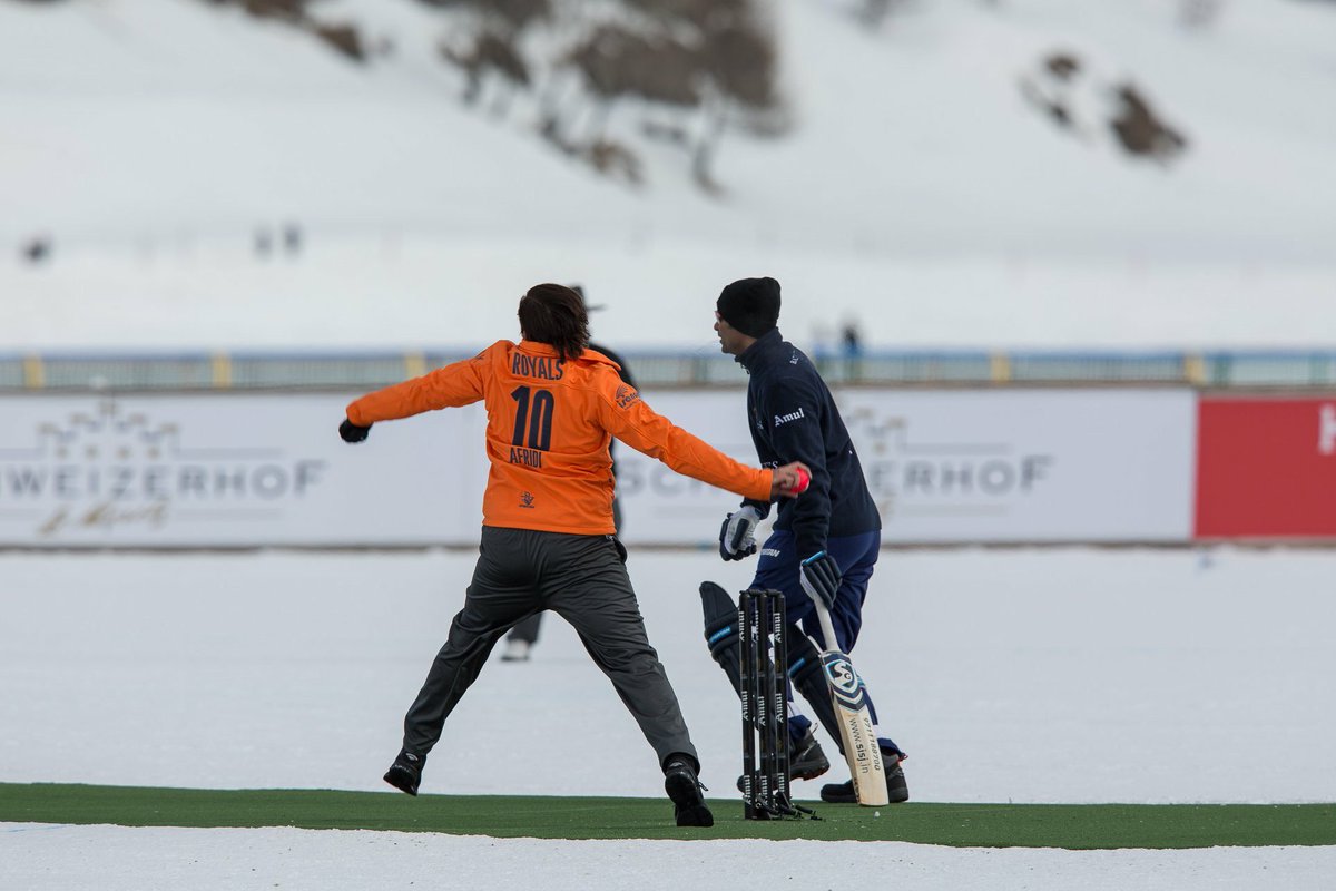 IceCricketCH's tweet photo. The memories of this event are like that we can talk it over a million times but some records were also made that should be in our discussion. Lets check who can answer this. 
Which player had thrown the fastest ball??
#Icecricketchallenge #Badruttpalace https://t.co/pLIIZ5Sdkp