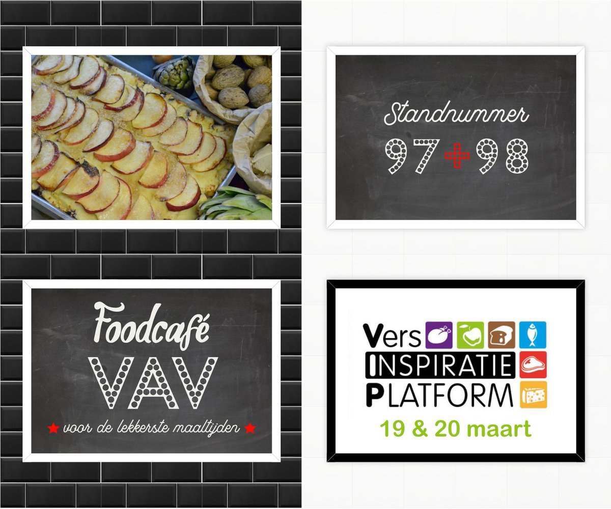 VAVGroep's tweet image. Ben je van plan om 19 of 20 maart naar VIP 2018 te komen? Kom dan zeker langs standnummer 97+98, en laat je daar informeren en inspireren over alles wat met maaltijden te maken heeft. Onze eigen Culinair Adviseuse én vertegenwoordigers staan daar klaar voor al je vragen!