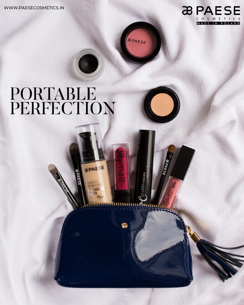 Stay glam beyond 9-5 with just a few lightweight essentials. Visit paesecosmetics.in for your daily dose of beauty-on-the-go. 

#PaeseCosmeticsIndia #Makeup #Cosmetics #Beauty #PaeseCosmetics #NailPaint #EyeShadow #NailPolish #Mascara #Foundation #Lipgloss