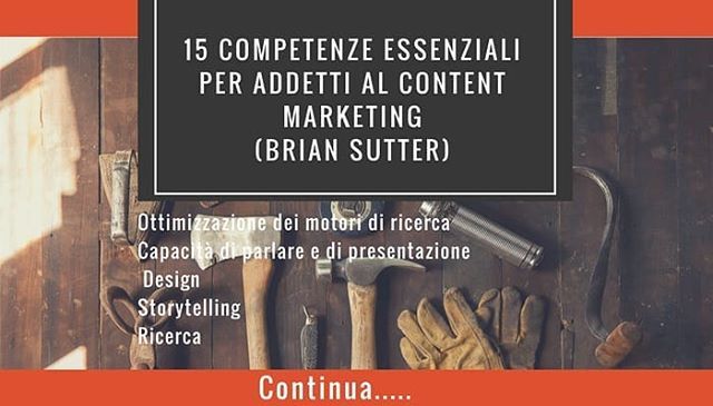 sergiovallonewd's tweet photo. 15 competenze essenziali per addetti al Content Marketing #skills #contentmarketing #content #design #storytelling #search #speak #searchengine #optimization #italy #sicily #palermo #followme #follow4follow #ux #user https://t.co/xlXfcnGsUi https://t.co/yfM1VTX9m2
