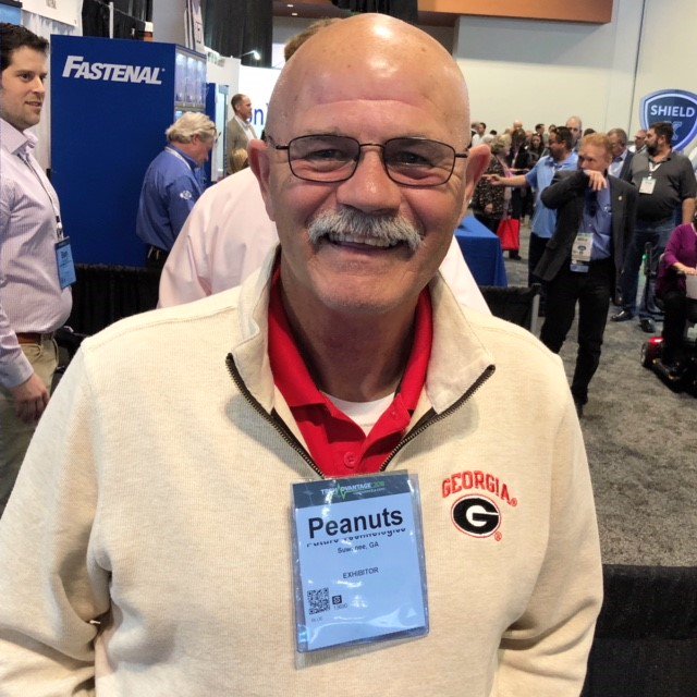 futuretechllc's tweet photo. Come by booth 1713 at TechAdvantage to talk to Tom. Just don’t ask him about peanuts! 🥜#techadvantage2018 https://t.co/GUIGnnEQWF