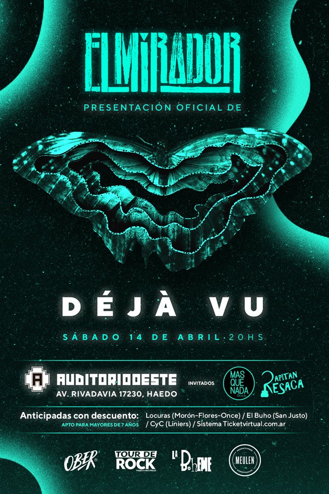 ¡Se suman a la fiesta en <a href="/AuditorioOeste/">Auditorio Oeste</a> los amigos de #MasQueNada y <a href="/CapitanResacaOF/">Capitán Resaca</a>! 😎
Anticipadas con descuento a $200.
Nos vemos el 14 de abril.