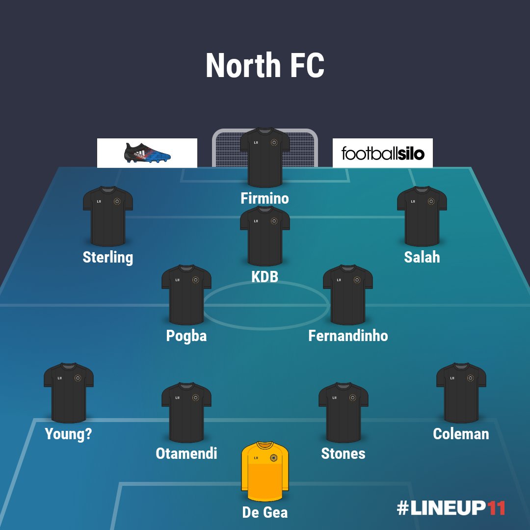 EFCAG15's tweet photo. North vs South who would win!?

SUBS N:

Lukaku
Aguero
Mane
Sanchez
Matic
Gueye
Laporte
Ederson

SUBS S:

Aubemeyang
Willian
Son
Ozil
Mikhitaryan
Rose
Luiz
Courtois https://t.co/5TFVZbEB2F