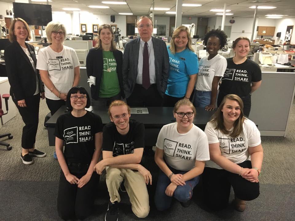 midtownreader's tweet photo. A big thank you to James Patterson (@JP_Books) for visiting last night and to everyone who joined us for the evening! We also want to thank @TDOnline for hosting us and @UFLiteracy for helping bring this event together!📚 #ReadThinkShare https://t.co/DHEEYgIpVJ