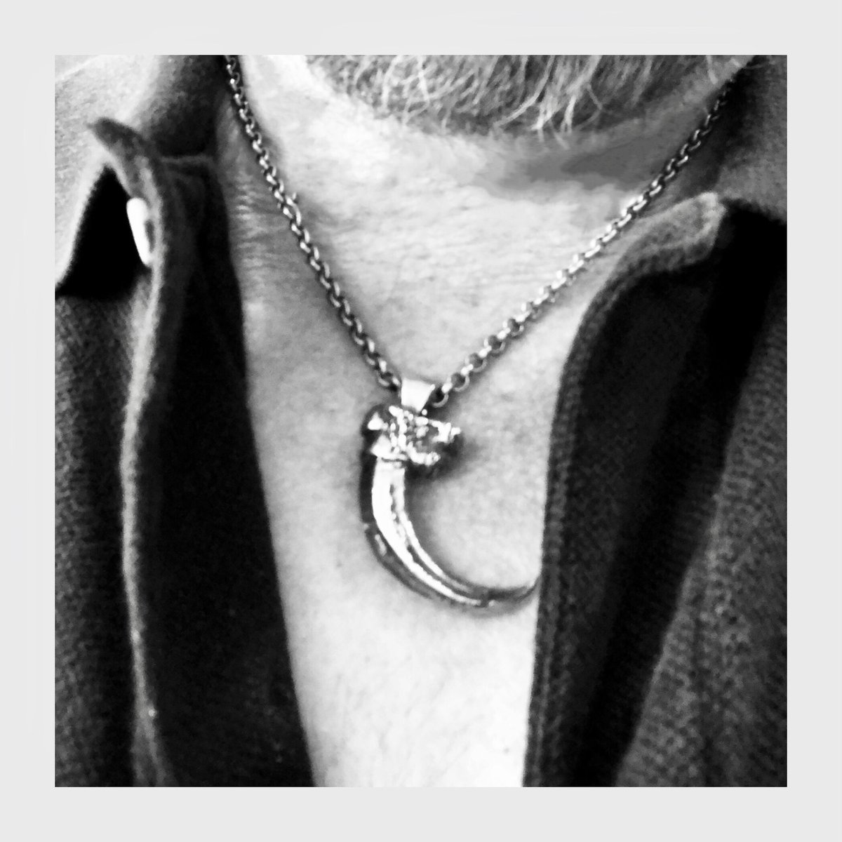 Huge thanks to <a href="/RayQuinn/">the Mighty Quinn</a> for getting this ultra-cool silver artwork from multi-talented artist <a href="/GaryAllan/">GaryAllan</a>! I love the craftsmanship! #talented #silversmith #artist #singersongwriter <a href="/1025thebull/">102.5 The Bull</a> <a href="/majortom85/">majortom</a>