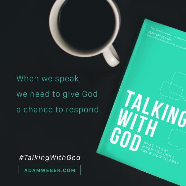 IssaOriger's tweet photo. Uncomplicate your prayer life. The book Talking With God re-releases today with a new chapter on listening to God! Get it today here: https://t.co/Ne7PZiF9gu #TalkingWithGod https://t.co/dJsDsUSj1E