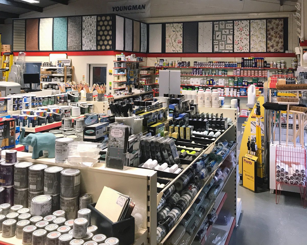 DerehamDDS's tweet photo. We haven’t posted a picture of our shop for a while. Here are our shop photos! 📸 
We’re open from 7:30am - 5pm Weekdays &amp; 7:30am - 12:30pm on Saturday. So come down to the shop for all of your decorating needs! - Melissa https://t.co/0Hru86ZqmJ