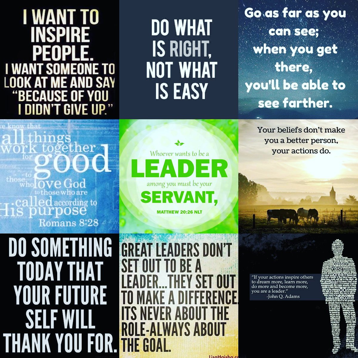 FarrellForJP1's tweet photo. Putting a little goodness and motivation out into the universe! Look for the positive and make a difference today. #FarrellforJP1 #Honor #Integrity #Justice #JimWellsProud https://t.co/mCfVnAbbag