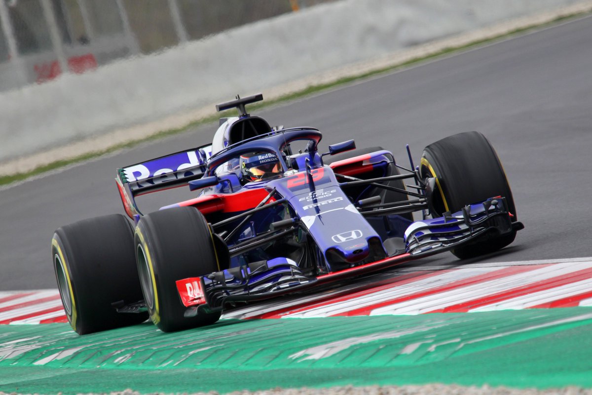 Italiaracing's tweet photo. Prosegue bene lo sviluppo della Toro Rosso-Honda con #Gasly #F1Testing #Photo4 https://t.co/ZnYUgCKMwN
