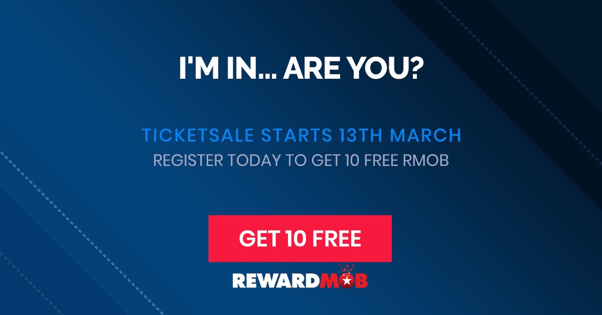 RewardMob's tweet photo. The RewardMob "Ticket" sale and Bonus "Token" giveaway.............Starts on March 13, 2018!
💥💥I'm In Are You?💥💥
https://t.co/gyft4UNXUq
@CryptoAirdrops @cryptoairdrop47 @AirdropNotify1 @cryptoairdrop9 @wavesplatform #iminRU #winwithrewardmob https://t.co/VYD6gmCjeQ