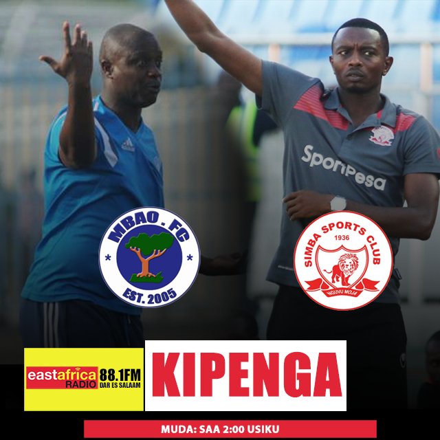 earadiofm's tweet photo. #KIPENGA 

Mrundi yupi unadhani ni kiboko cha njia hapa nchini.
 
A) Etiene Ndayiragije - Mbao
 B) Masoud Djumaa - Simba https://t.co/OcHsqVWHxn