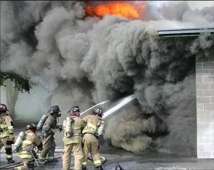 TCMutualInsures's tweet photo. #FireMyth: In a fire, the flames are the greatest threat. Reality: It's the huge amounts of thick, black smoke. The smoke and the poisonous gasses it contains, obscures vision, causes nausea, can lead to unconsciousness, and are responsible for most deaths and injuries in fires. https://t.co/dDHxfeJHw7