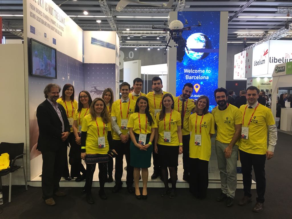 TopViewIT's tweet photo. Did you know that one of the top #Tech trends at #MWC18 is the use of #Galileo inside #drones?! We are happy to support @EU_GNSS at stand 8.0G17, Hall 8 with @Mistrale_eu @SISTEMATICA_SPA @everis @M3Security @PildoLabs @rokubn #useGalileo #EasyPV https://t.co/zmIr7EfwGi https://t.co/DrWFfO5psh