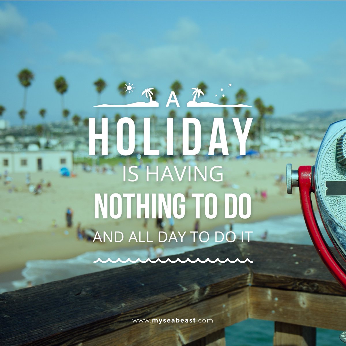 SeaBeastGear's tweet photo. Right on, love that, plenty of time to do nothing or something.  Personally we prefer to have action packed vacations!  What is your preference? 
#swimming #beachlife #snorkeling #diving #seaside, #summer #beachgirls #marinelife #safe #SeaBeast https://t.co/3Z39PwlqeT