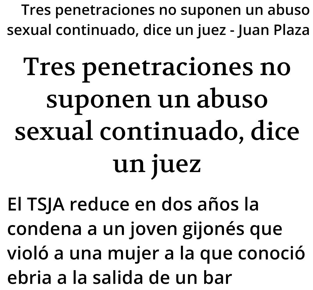 FonsiLoaiza's tweet photo. España, un país en el que para los jueces tres penetraciones no suponen un abuso sexual y tres tuits te pueden llevar a prisión. https://t.co/fda13f1mA0