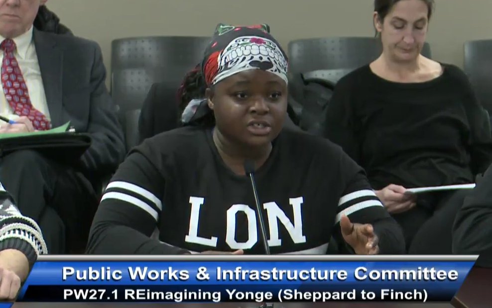 VisionZeroCA's tweet image. Heartfelt &amp;amp; articulate #TransformYonge support from #WillowDale youths, one of them a driver and a certified auto mechanic.

They teach kids how to cycle, and they want it to be safe.

This is the future #Toronto needs @JohnTory @JayeRobinson. Listen to them.

#VisionZero #bikeTO