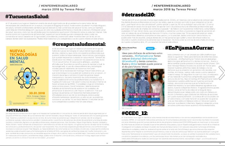 EnfSaludDigital's tweet photo. 📢 #enfermeriaenlared ya disponible en el #FanzinEnfermeria de Marzo, un Fanzine muy "burro" 🔗https://t.co/S4MasCrIzG
#TuCuentasSalud #creapntsaludmental #MYRAS18 #detrasdel20 #enPijamaAcurrar #CCEC_12 #eCardio18 #IIIJornadaASD #SaludSinBulos https://t.co/rBpH8gZppw