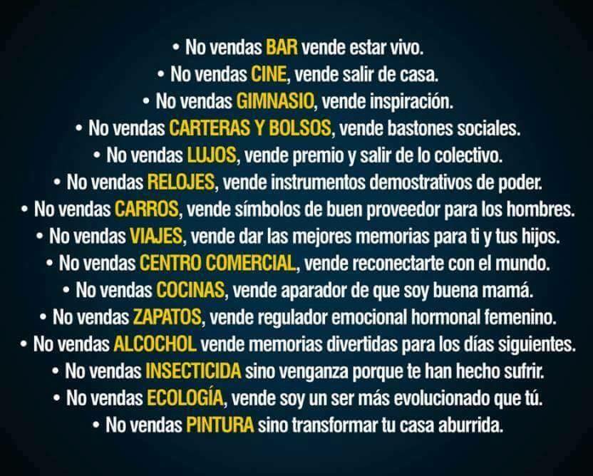 JurgenKlaric's tweet photo. Véndele a la mente, no a la gente. #JurgenKlaric #Neuroventas https://t.co/6HDhgnT87z