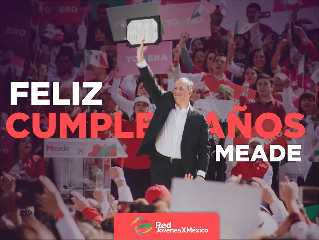 FabianFlota's tweet photo. Hoy desde #QRoo los jóvenes le deseamos un #FelizCumpleMeade a nuestro próximo Presidente de la República @JoseAMeadeK, un fuerte abrazo! https://t.co/QbbKuBApac