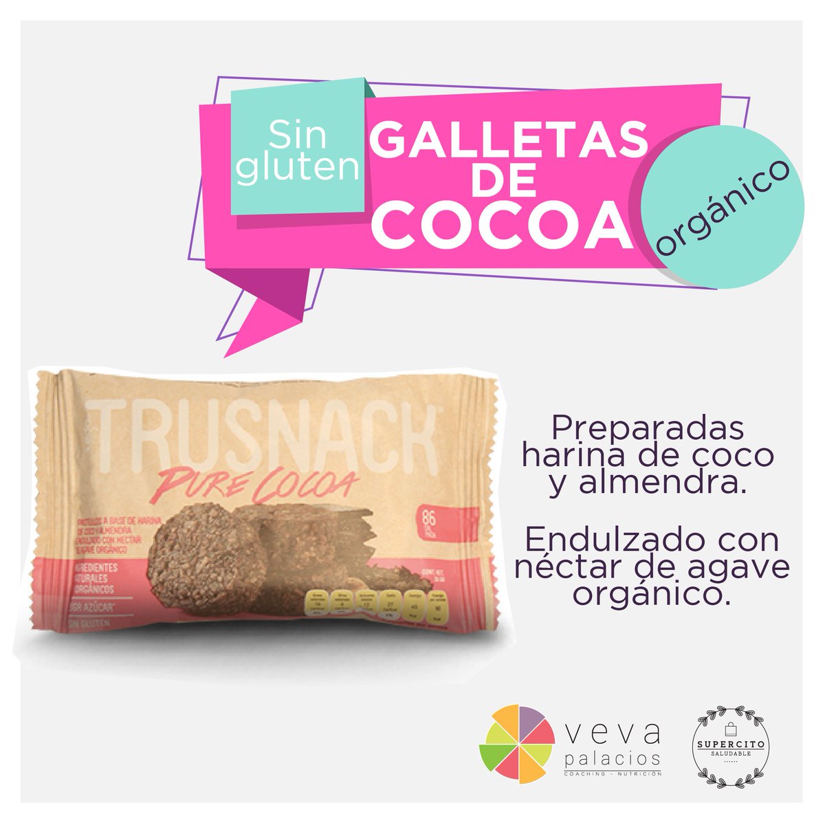 Vevapalacios's tweet photo. Un delicioso snack saludable
-Sin gluten
-Orgánico
Preparada con harina de coco y almendras
Visítanos en nuestro #Supercito de #VevaPalacios y encuentra las mejores opciones para cuidar tu #salud.
Empieza a sentir #PasiónPorTuBienestar
#consultanutricional #nutrición #Querétaro https://t.co/5QBbzO46it