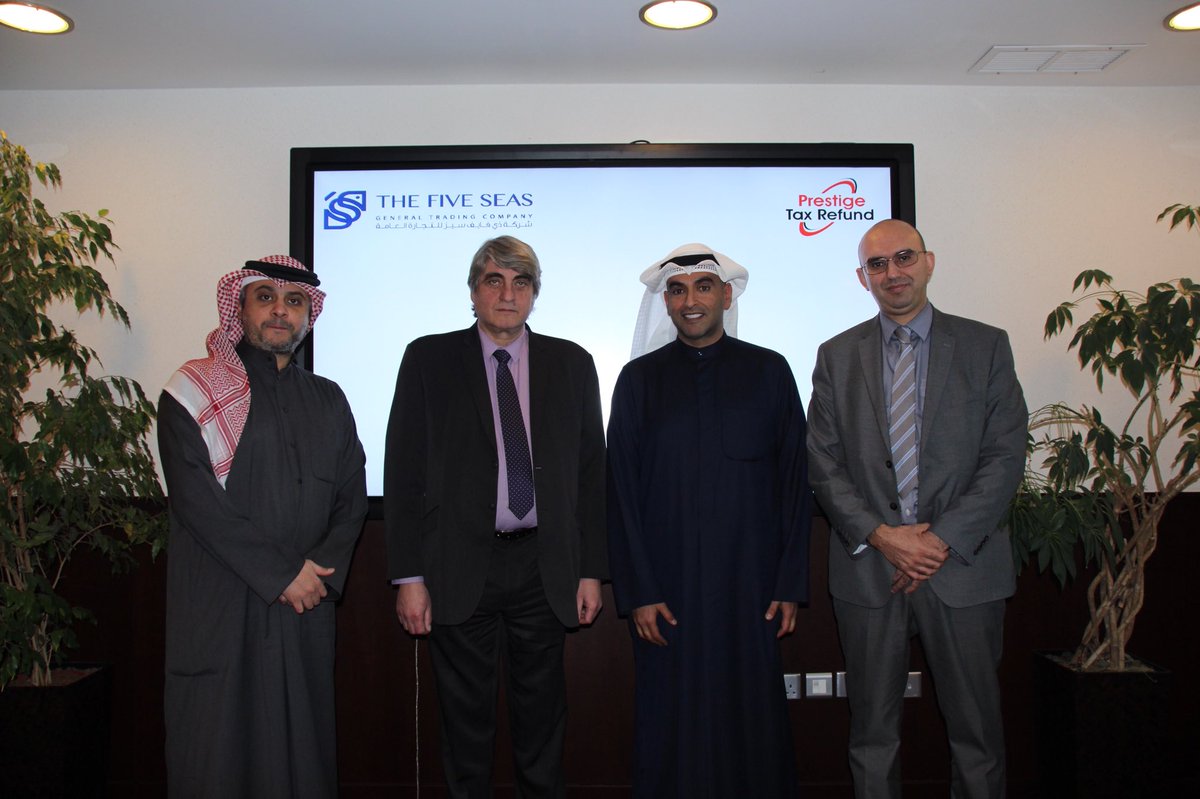 PrestigeTaxRef's tweet photo. Prestige is delighted to announce that The Five Seas Kuwait has joined forces with Prestige Tax Refund by becoming its partner within the vat industry in The State of kuwait. https://t.co/AwNGcas4j6