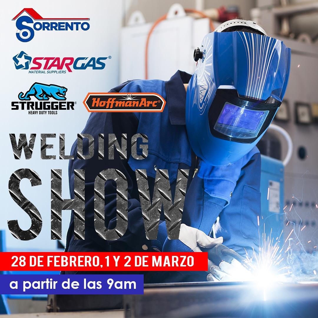 star_gas's tweet image. Este 28, 01 y 02 de marzo te invitamos a nuestro #WeldingShow de las marcas #HoffmanArc #Weldtech #Strugger 💥

⏰9:00 a.m a 12:00 p.m / 1:00 p.m. a 5:00 p.m
📍Turmero, Edo Aragua
Se convierte territorio #WeldingShow junto a nuestros aliados comerciales (@sorrentovzla)