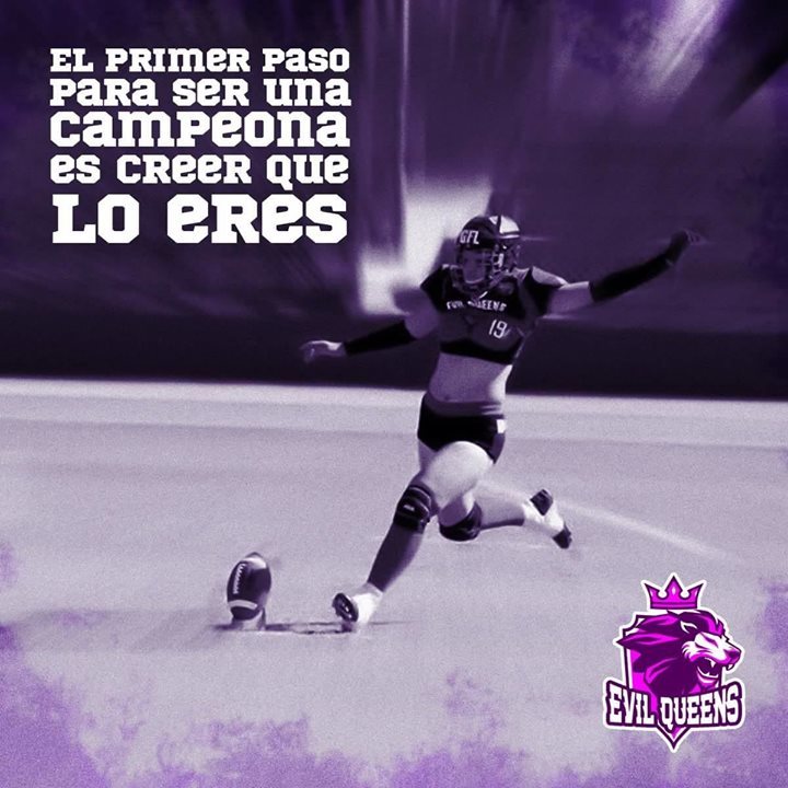 EvilQueensLFP's tweet image. Desde tu mente debes ser una Mujer Campeona 💪 Por la #Temporada2018 #AbrilLlegaYa!

#EvilPower 👊 #GoQueens!