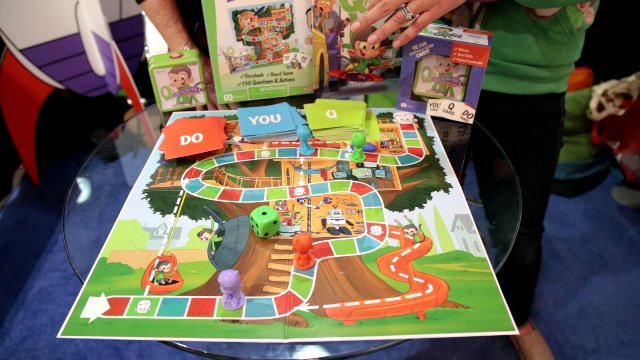 Maria had the chance to interview <a href="/EQtainment/">EQtainment</a> at #TFNY about Q's Race to the Top, a game that teaches children social skills, manners and more. Watch the #MomTV video here: ow.ly/9Ph030iE4u2