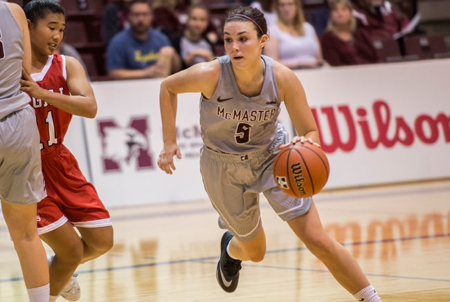 OUAsport's tweet photo. #OUA WBKB | First-Team All-Stars 🌟
Congratulations to the 2017-18 First-Team All-Stars:
Leashja Grant, @LakeheadTWolves
Lindsay Shotbolt, @yorkulions
Sofia Paska, @ryersonrams
Emily Prevost, @WindsorLancers
Hilary Hanaka, @McMasterSports https://t.co/WVNcECjAe0