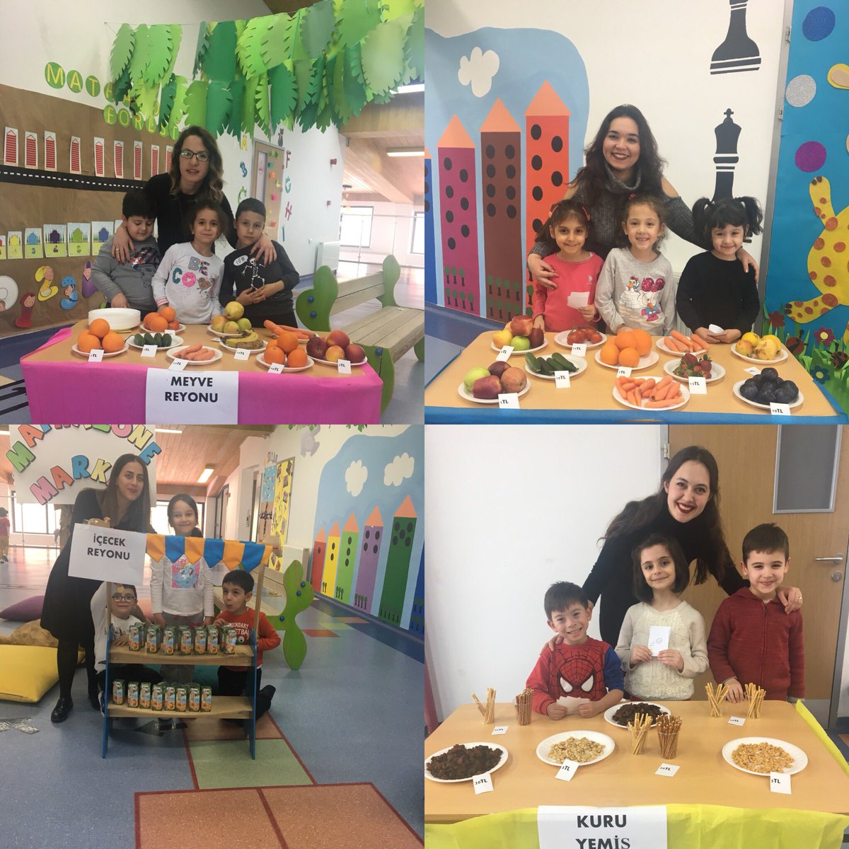 z_eliss's tweet photo. Bahçeşehir Koleji Anaokulu 5yaş öğrencilerimiz öğretmenleriyle birlikte Mathazone markete gittiler ve kendi tasarladıkları paralar ile alışveriş yaptılar. 
#heranimdabahcesehir @mhrbnkpln12 @idemnal15 @senemaydogdu15 @tugbaozdinc @serifegol15 @BurdurBK @obbo2015 https://t.co/kbf9dGbXVk